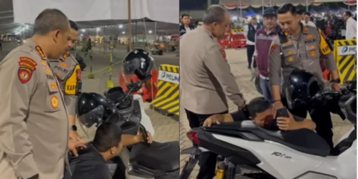 Cerita Pilu Pemudik asal Lampung: Terima Kabar Ibunda Meninggal di Tengah Antrean Mudik Lebaran 2026